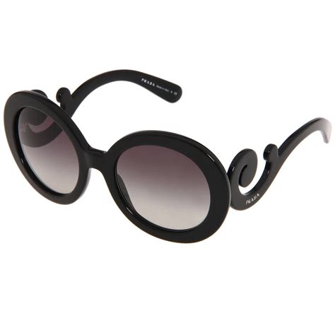 prada round sunglasses|prada round sunglasses for women.